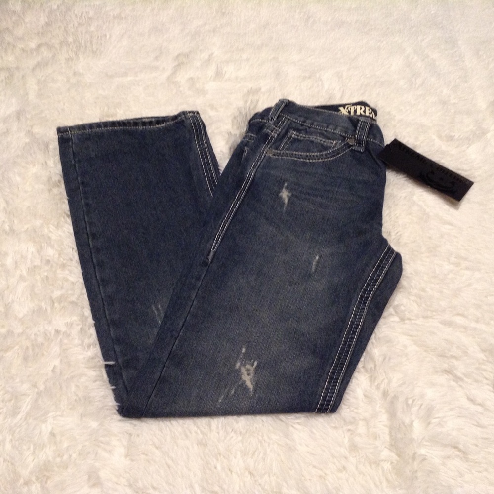 Xtreme Couture Bootcut Cross Dark Denim